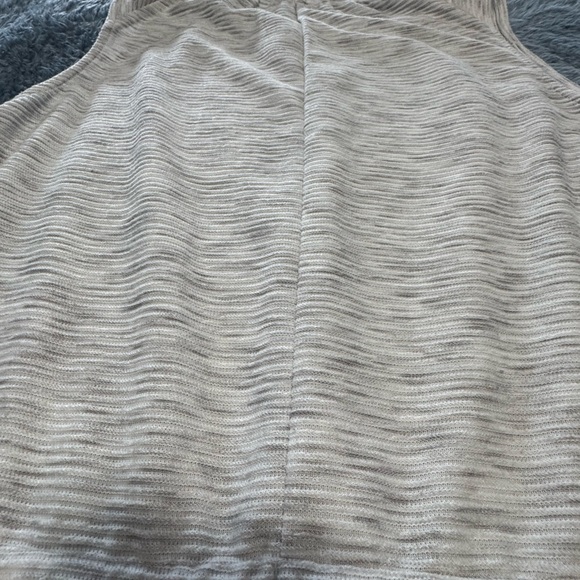 The Limited Heather Gray Sleeveless Drawstring Waist Dress – Size Small - Picture 7 of 7